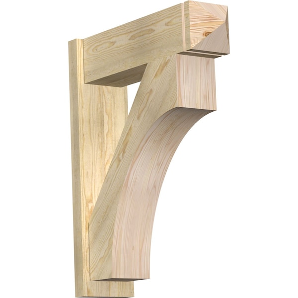 Ekena Millwork Westlake Arts & Crafts Rough Sawn Outlooker, Douglas Fir, 8"W x 28"D x 34"H OUT08X28X34WTL03RDF - main
